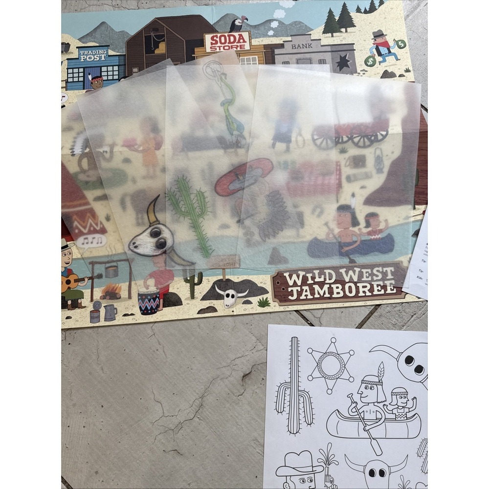 Shrinky Dinks Wild West Fun Pack Shrink Dinks- Joobli Ages 6 and up. Craft-Art - Picture 6 of 9